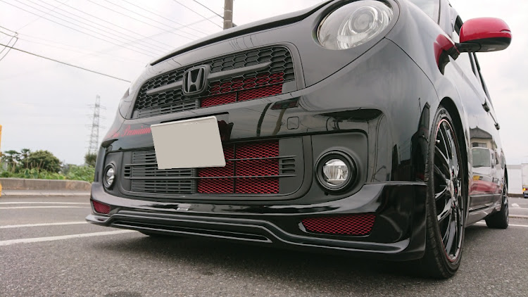 N-ONEの11/1はN-ONEの日・DIY・フロントスポイラー塗装・フロントスポイラー取り付けに関するカスタム事例の投稿画像12枚目