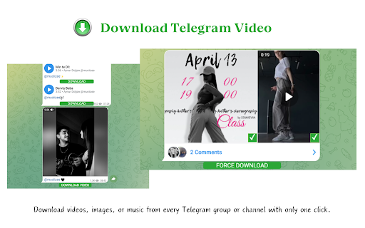 Telegram Download Video