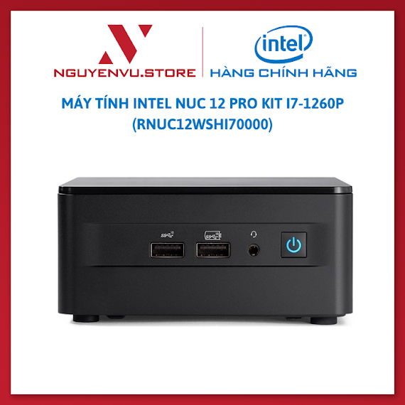 Máy Tính Intel Nuc 12 Pro Kit I7 - 1260P ( Rnuc12Wshi70000 ) - Hàng Chính Hãng