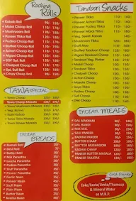 SGF - Spice Grill Flame menu 1