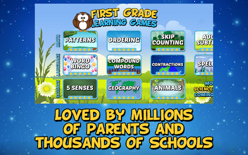 First Grade Learning Games - Apps on Google Play