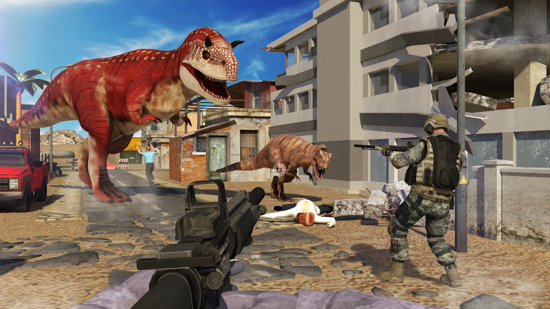 Скриншот Dinosaur Shooter 3D