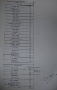 Shyam Samosa& Sweet menu 8