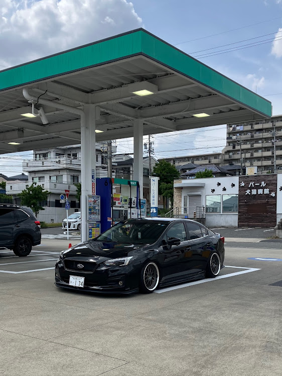 インプレッサ G4の春の交通安全運動・workwheels・カメ活📷・ドライブ・車高調整に関するカスタム事例の投稿画像1枚目