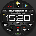WFP 132 Digital watch face
