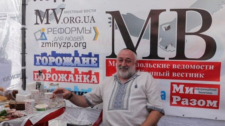 Mykhailo Kumko, a retired local newspaper publisher, is one of the journalists detained in Melitopol