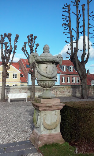 Sculpture at Marienlyst Castle