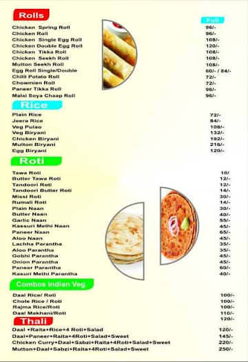 Noida Food Plaza menu 