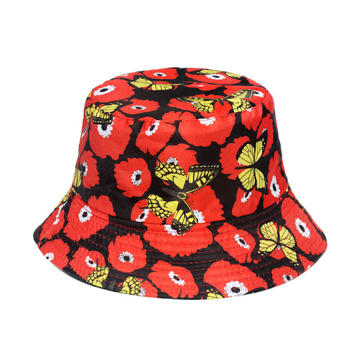 Title 6, Casual Beach Printing Bucket Hat. Lightweight a...