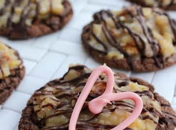 German Chocolate Cake Cookies