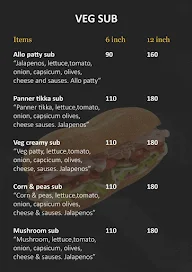 Cheese N Meat Sandwizz menu 5