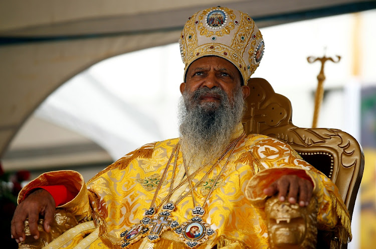 Abune Mathias, Patriarch of Ethiopian Orthodox Church.