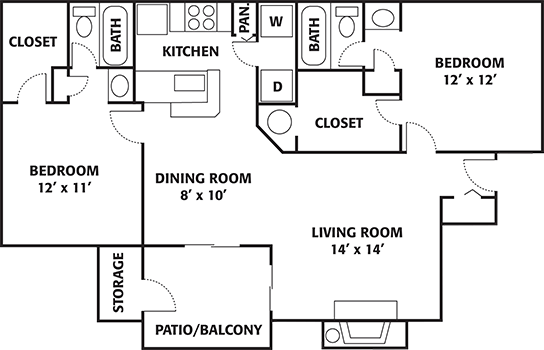 Messina Floorplan Diagram