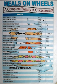 Meals On Wheels menu 1