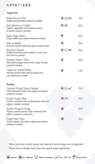 Ssaffron - Shangri-La Hotel menu 8