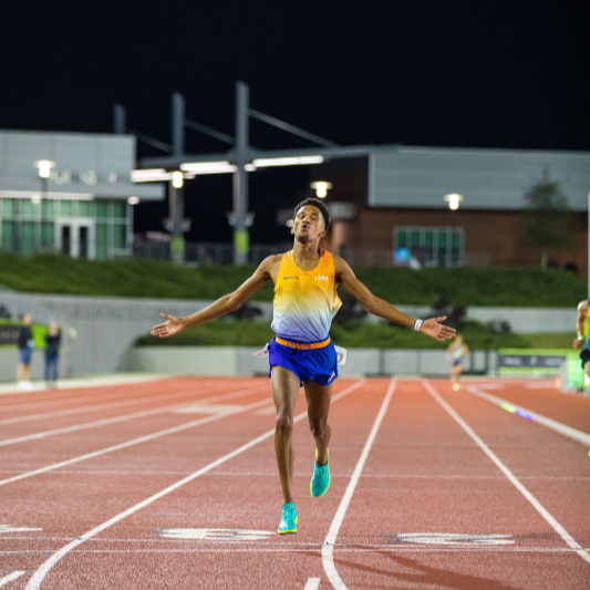 Adrian Wildschutt recently rocketed to an SA 10,000m track record of 27min 23.10sec in Los Angeles. Picture: JAN FIGUEROA