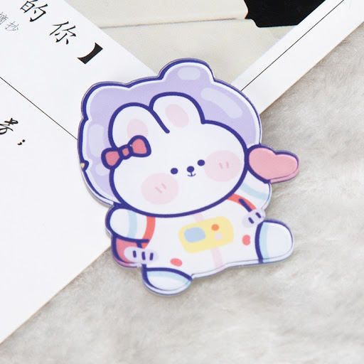 Title 16, Cute Japanese Creative Cartoon Acrylic Brooch f...