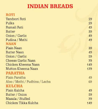 Hotel Tulips Grand menu 7