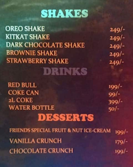 Friends Cafe menu 3