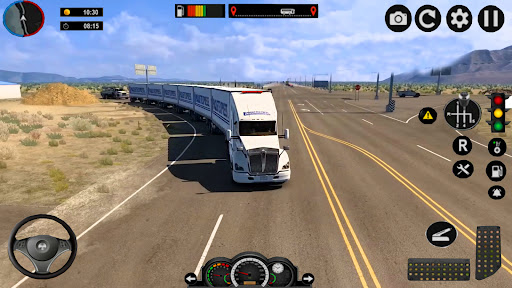 Screenshot American Truck Driving Trailer