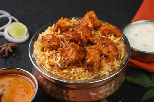 Hyderabadi Chicken Dum Biryani