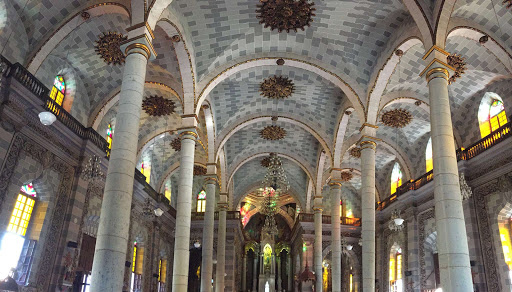 mazatlan-cathedral-interior - Inside the Cathedral of the Immaculate Conception in Mazatlan, Mexico.