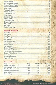 Surbhi Hotel menu 4