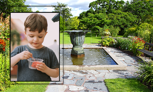 Beautiful Nature Garden Photo Frames Application