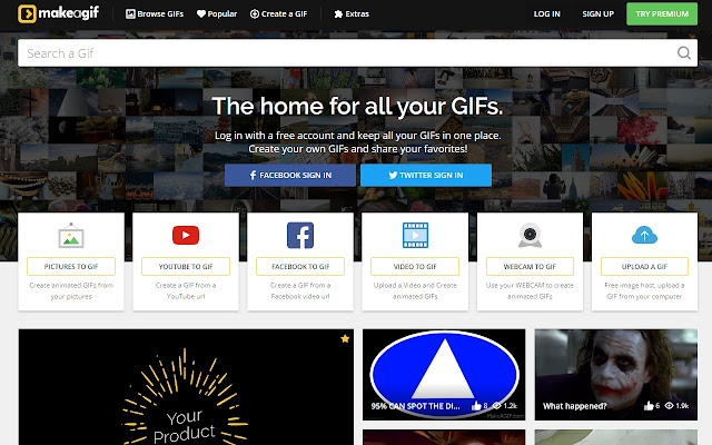 Convert Images or Videos to Animated GIF