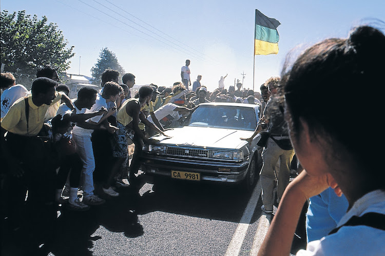 The Toyota Cressida that transported Nelson Mandela from prison.