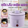 Nồi Nấu Mì Mini Đa Năng, Bát Điện Mini , Nồi Điện Nấu Mì, Nồi Cơm Điện Mini , Nồi Ăn Lẩu 1 Người Dung Tích 1L