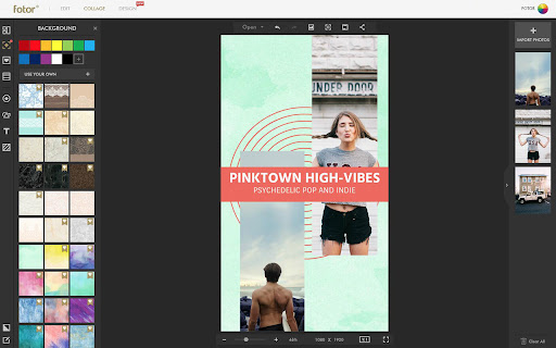 Fotor's Collage Maker