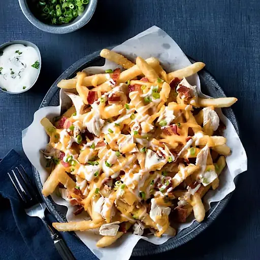 Peri-Peri Chicken Cheesy Fries