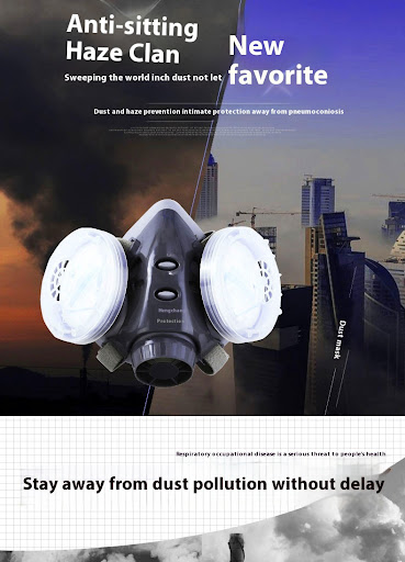 Title 1, Industrial Dust Mask Breathable Polishing Decor...