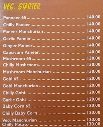 Aasife & Brothers Biriyani Centre menu 