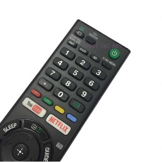 Điều Khiển Remote Tivi Sony Smart Rm - L1370 Netflix - Youtube