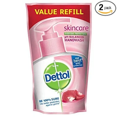 Dettol Skincare Liquid Handwash Pouch 2*175Ml - 2*175 ml