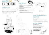 Tabula Beach Cafe menu 2