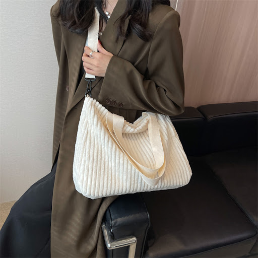 Title 3, Corduroy Crossbody Shoulder Bag Womens Large C...