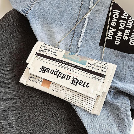 Title 5, Ladies Bags New Letter Printing Female Bags Eur...