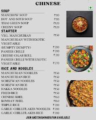 Urban Multicuisine menu 2