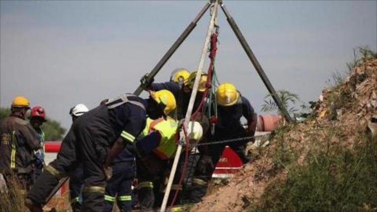 The other mineworkers were later confirmed dead in the refuge chamber.