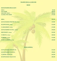 Coconut Grove menu 1