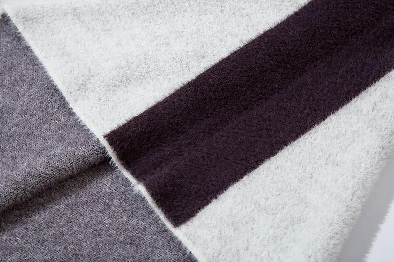 Title 8, TKPA American Retro Strickpullover mit farblich...