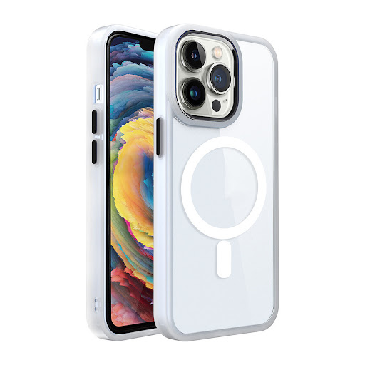 Title 6, Magnetic transparent phone case, protective cov...