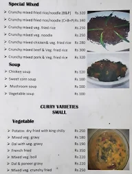 North East Kitchen menu 4