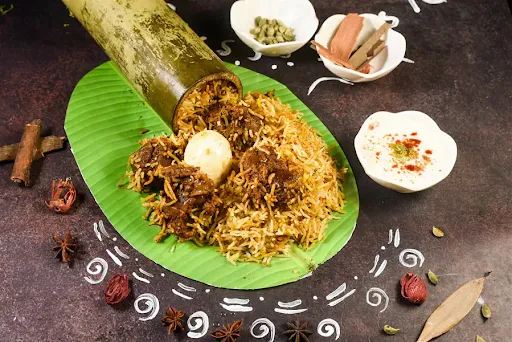 Mutton BamBoo Biriyani