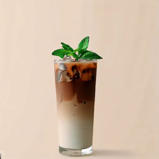 Mint Iced Mocha [450 Ml, 1 Mason Jar]