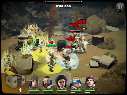 Alpha Squad 5: RPG & PvP Online Battle Arena Screenshot