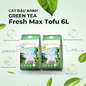 Cát Vệ Sinh Đậu Nành Cho Mèo Fresh Max 6L [ 2.5Kg ] _ Tofu Cat Litter 100% Natural